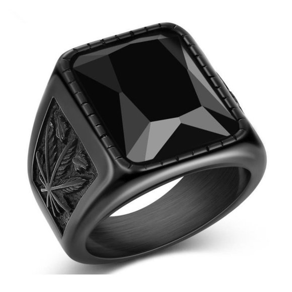 Ring Other - 💛HP💛 Crystal Stone Plated Stainless Steel Ring
